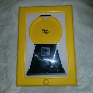 Playful Yellow and Black Candy Frame